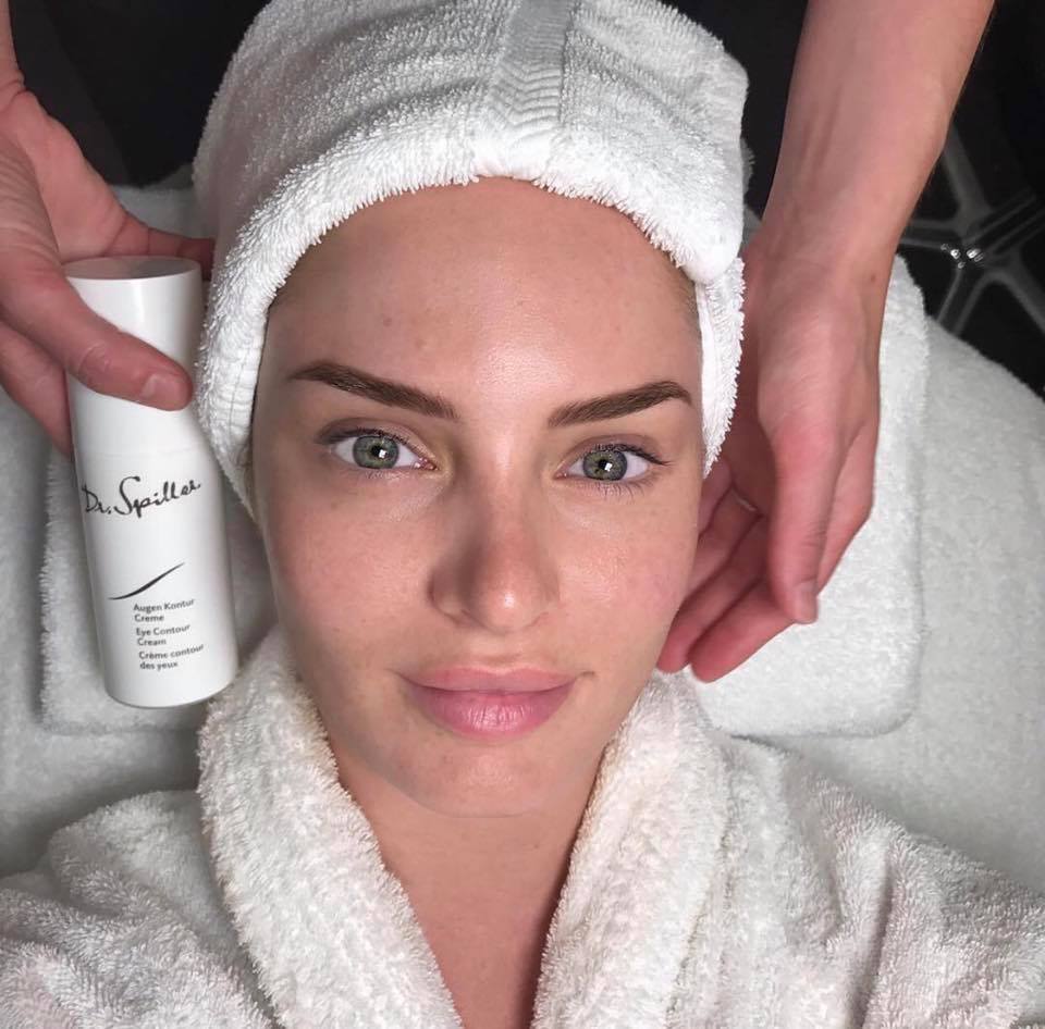 beauty treatment with Dr Spiller Eye Contour Creme