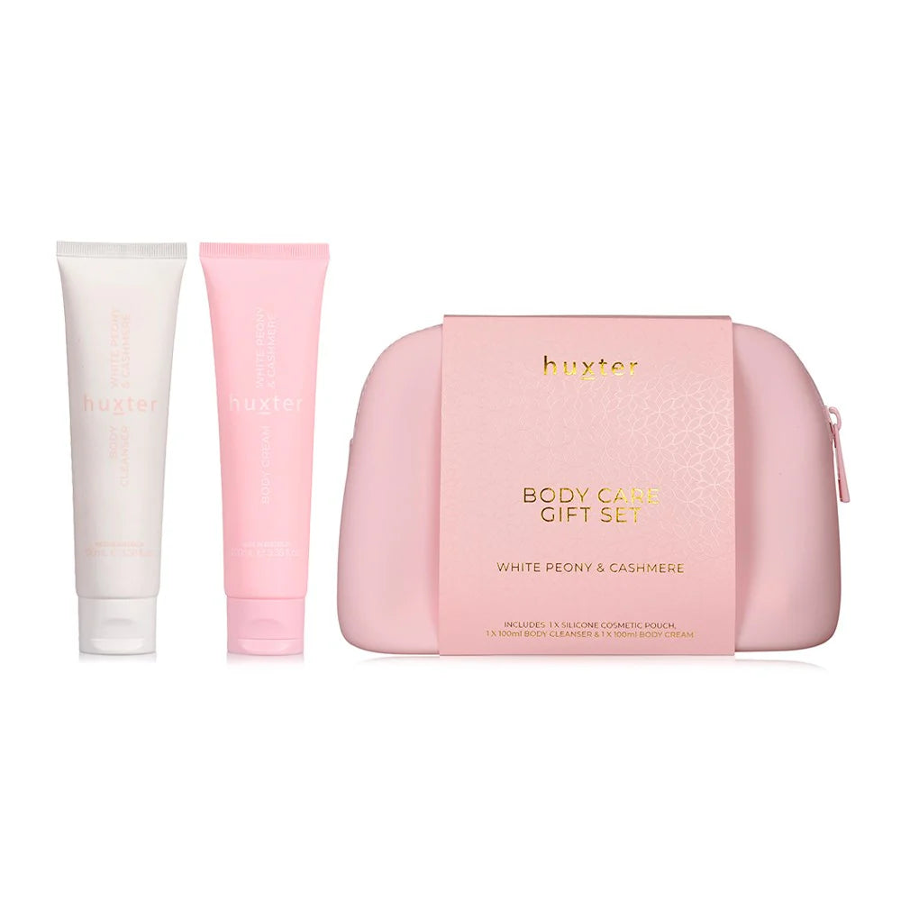 Huxter Body Care Gift Set - Pink - White Peony & Cashmere image 0
