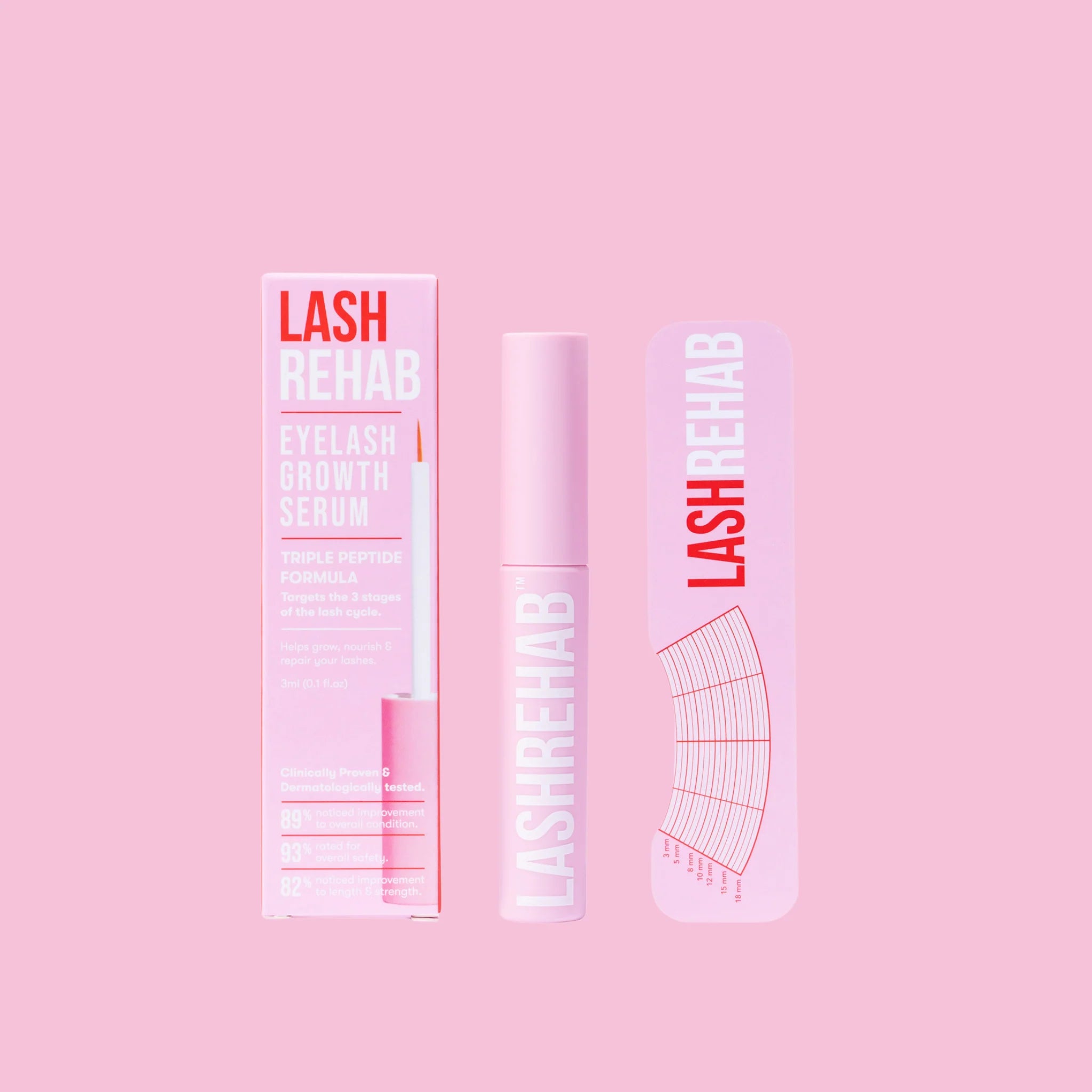 Lash Rehab | Eyelash Growth Serum – Clinically Proven | 3ml